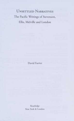 Unsettled narratives