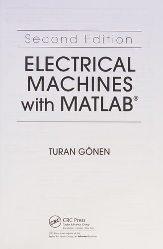 Electrical machines with MATLAB