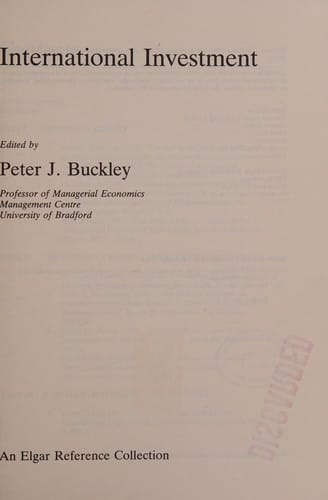 International investment