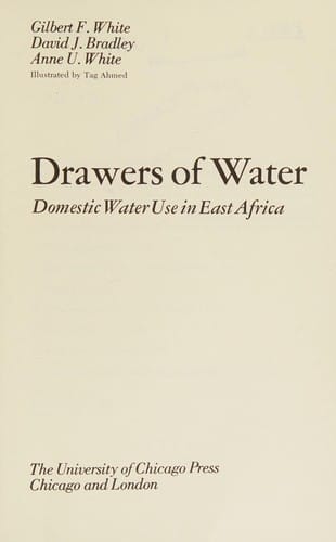 Drawers of water