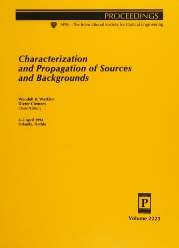 Characterization and propagation of sources and backgrounds