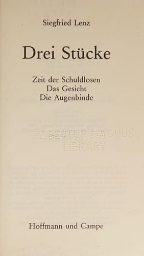 Drei Stücke