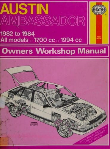 Austin Ambassador owners workshop manual