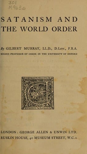 Satanism and the world order