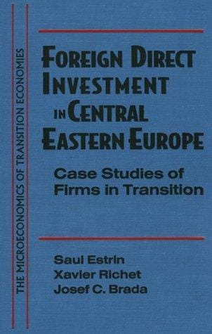 Foreign direct investment in Central Eastern Europe