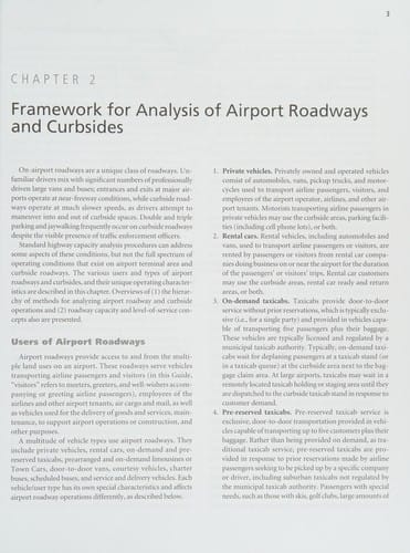 Airport curbside and terminal area roadway operations