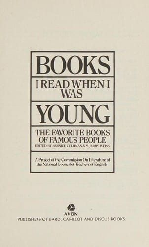 Books I read when I was young
