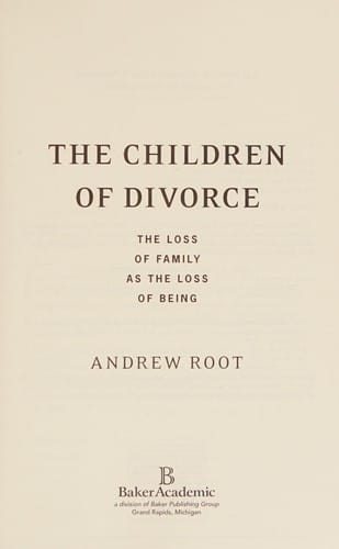The children of divorce