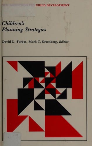Children's planning strategies