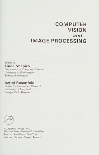 Computer vision and image processing