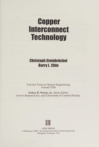 Copper interconnect technology