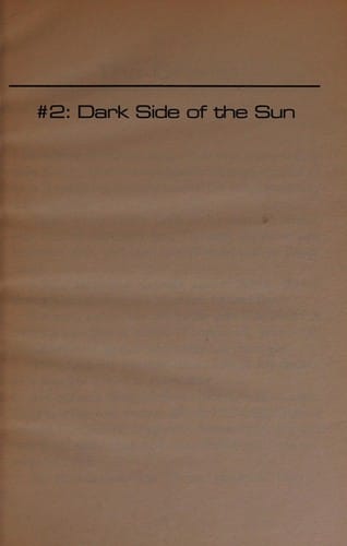 Dark side of the sun