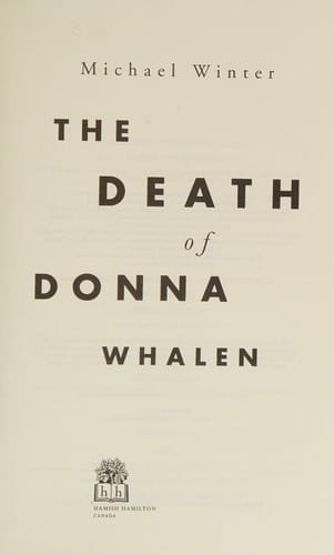 The death of Donna Whalen