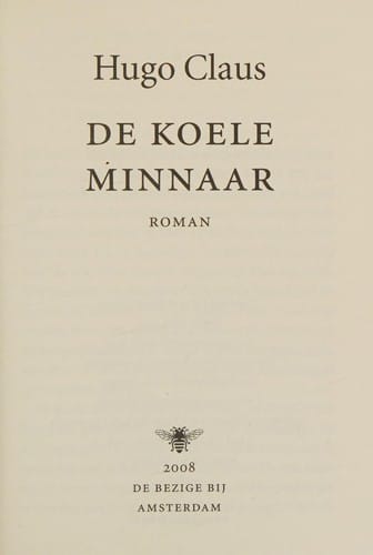 De koele minnaar