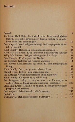 Det Religiøse Norge