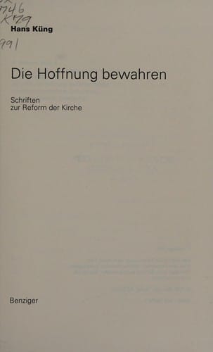 Die Hoffnung bewahren