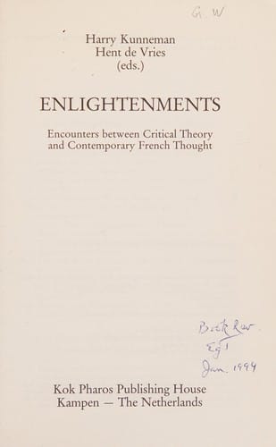 Enlightenments