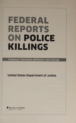 Federal reports on police killings