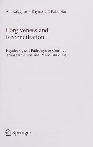 Forgiveness and reconciliation