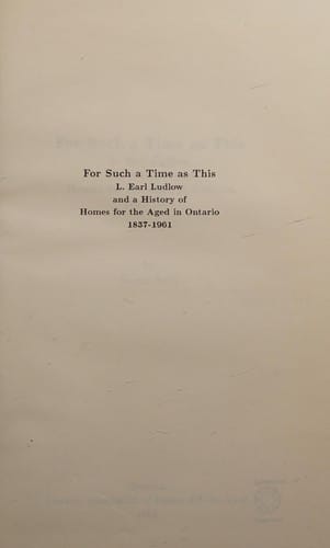 For such a time as this