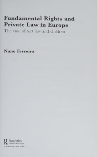 Fundamental rights and private law in Europe