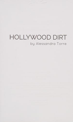 Hollywood dirt