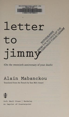 Letter to Jimmy