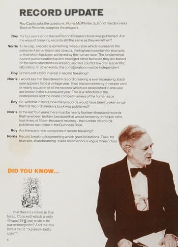 More record breakers