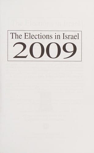 The elections in Israel 2009