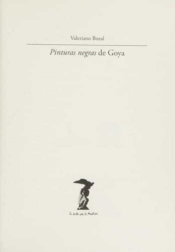 Pinturas negras de Goya
