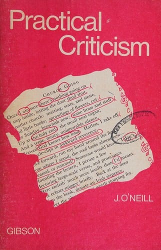 Practical criticism