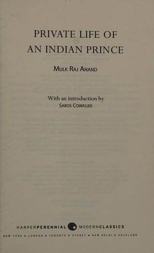 Private Life of an Indian Prince