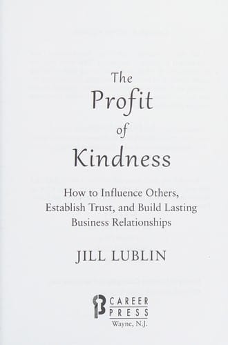 The profit of kindness