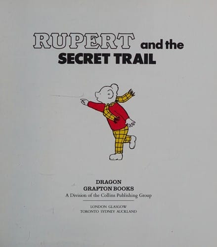 Rupert and the Secret Trail