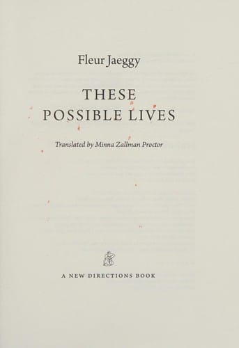 These possible lives