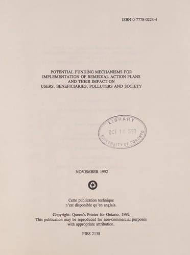 Inland lake trout management in southeastern Ontario