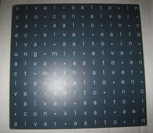 En contact avec Alvar Aalto