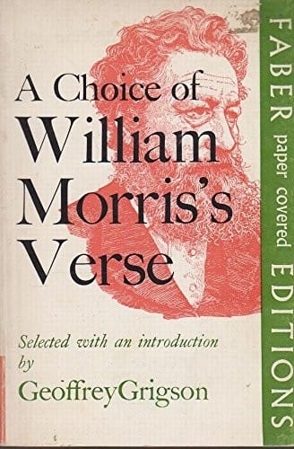 Choice of William Morris's verses
