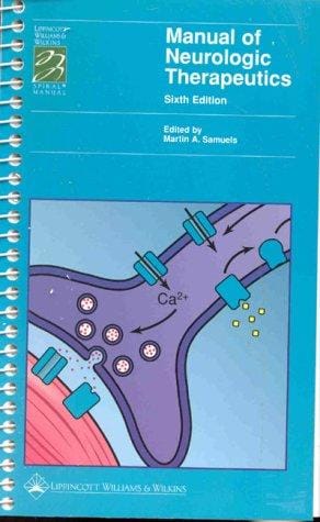 Manual of neurologic therapeutics