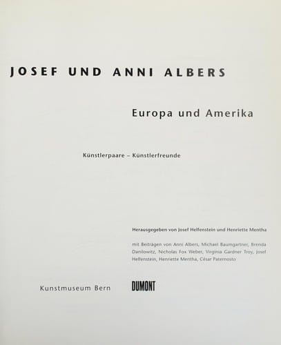 Josef und Anni Albers