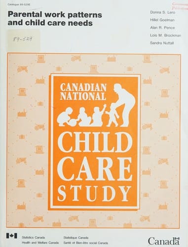Canadian national child care study