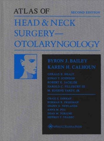 Atlas of head & neck surgery--otolaryngology