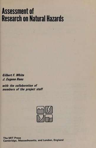 Assessment of research on natural hazards