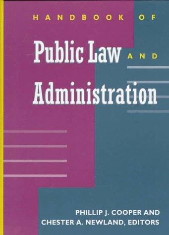 Handbook of public law and administration