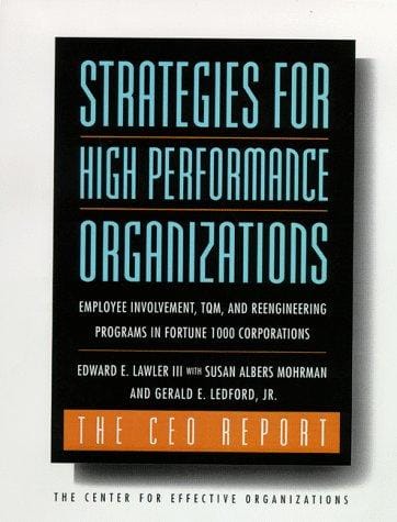 Strategies for high performance organizations