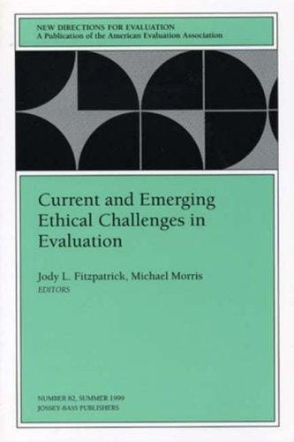 Current and emerging ethical challenges in evaluation