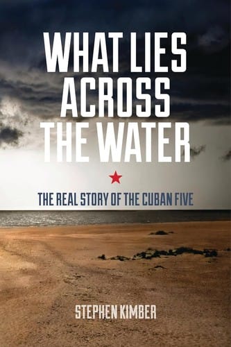 What lies across the water