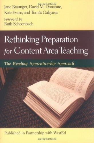 Rethinking preparation for content area teaching