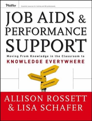 Job aids and performance support