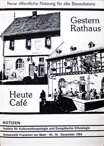 Gestern Rathaus, heute Café